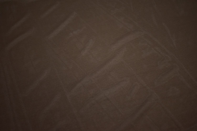Сетка-стрейч коричневого цвета W-130256