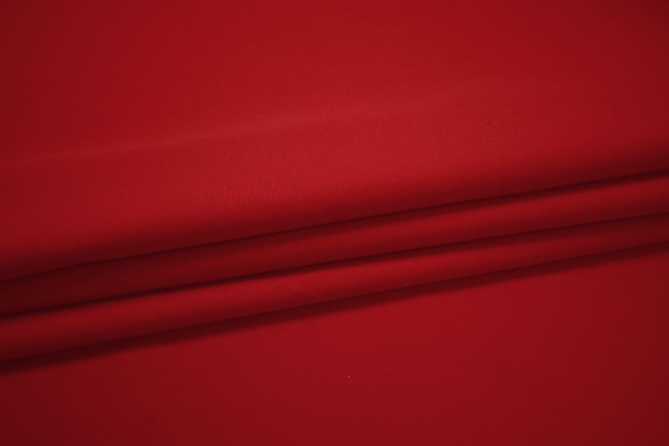 Костюмная красная ткань W-125969