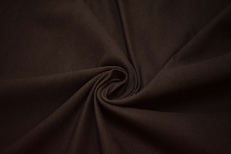 Костюмная коричневая ткань W-132699