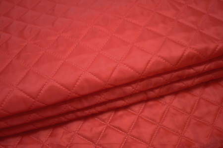 Подкладка стеганая красная иза W-130201