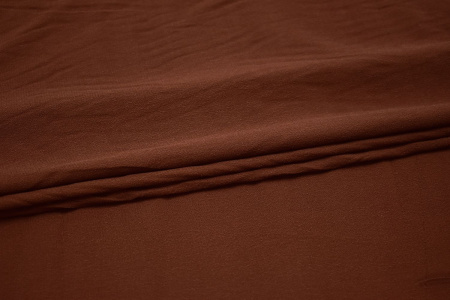 Штапель коричневого цвета W-127219