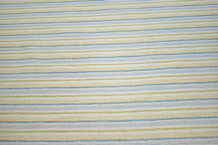 Рубашечная белая ткань синяя полоска W-131784