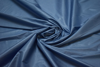Курточная голубая ткань W-127249