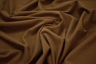 Костюмная коричневая ткань W-131072