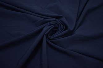 Плательная синяя ткань W-131473