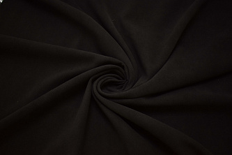 Костюмная темно-коричневая ткань W-129836