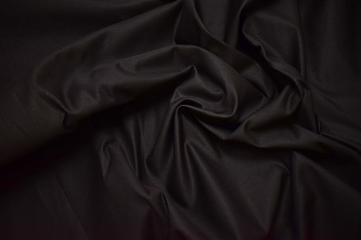 Костюмная тёмно-коричневая ткань W-132511