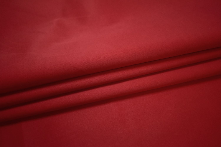 Костюмная красная ткань W-130230