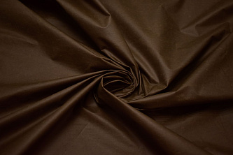 Курточная коричневая ткань W-131034