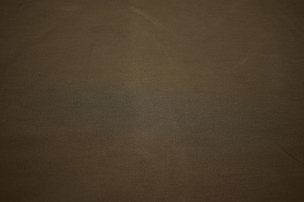 Костюмная цвета хаки ткань W-127041