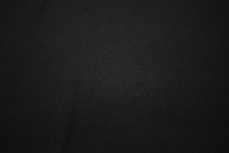 Пальтовая черная ткань W-125568