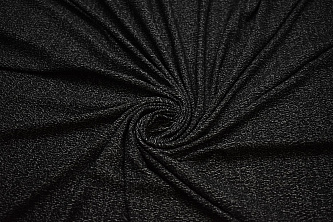 Трикотаж серо-черный W-129401