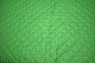 Подкладка стеганая зеленая иза W-130203