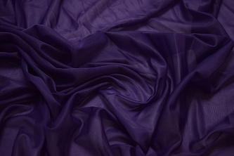 Сетка-стрейч подкладочная фиолетовая W-128692