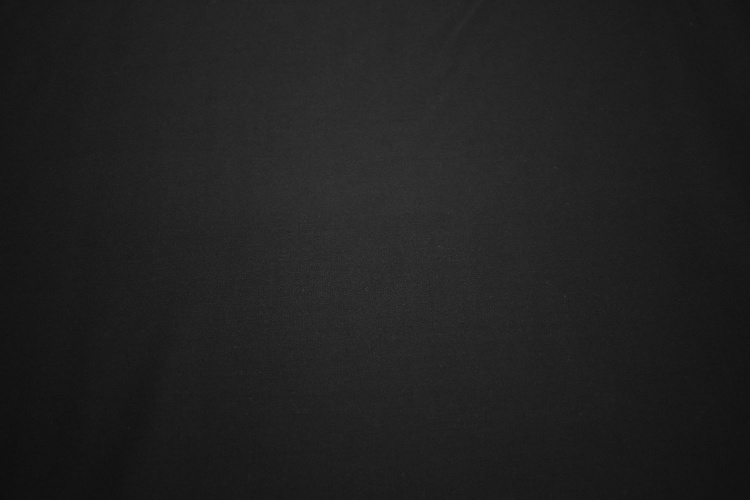 Костюмная черная ткань W-132079