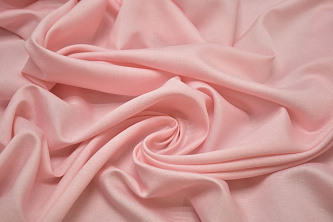 Плательная розовая ткань W-126735