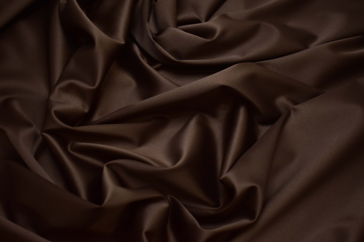 Костюмная коричневая ткань W-131315