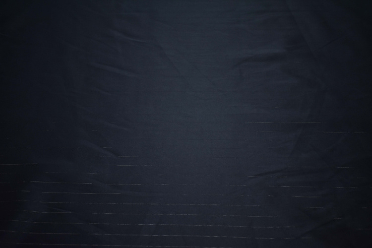 Костюмная темно-синяя ткань полоска W-133199