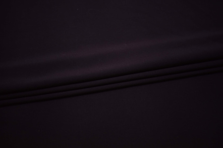 Костюмная тёмно-фиолетовая ткань W-132158