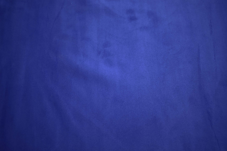 Замша синяя с эластаном W-127057