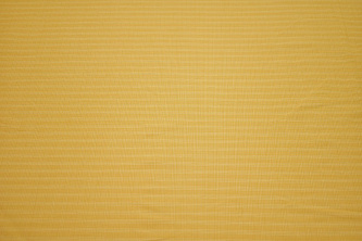 Рубашечная желтая ткань полоска клетка W-131476