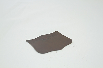 Нашивка коричневого цвета Узор W-134015