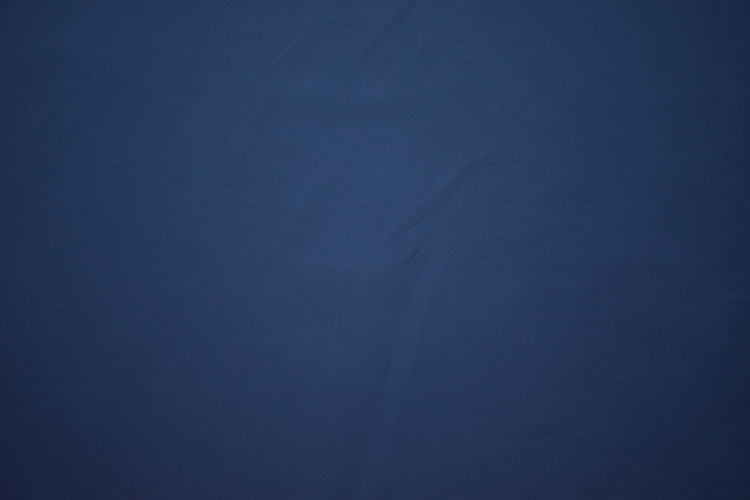 Плательная синяя ткань W-132004