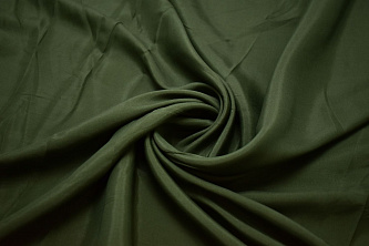 Плательная зеленая ткань W-126739