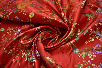 Китайский красный цветы W-129371