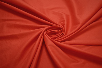 Плательная оранжевая ткань W-130848