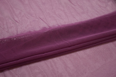 Сетка-стрейч фиолетового цвета W-130262