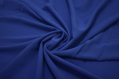 Вискоза синего цвета W-123643