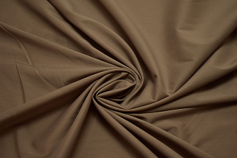 Плательная ткань цвета капучино W-132433