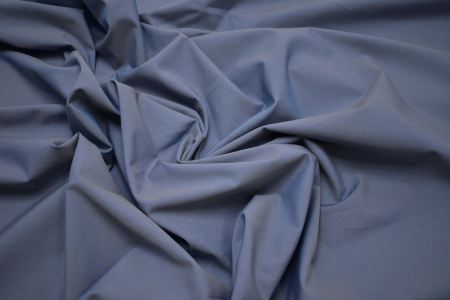 Костюмная синяя ткань W-125183