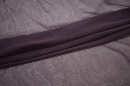 Сетка-стрейч фиолетового цвета W-130264
