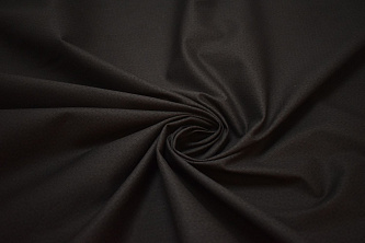Костюмная коричневая ткань геометрия W-132710