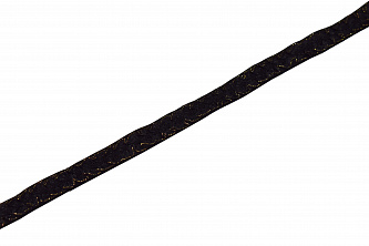 Декоративная резинка чёрная 1,5 см W-133855