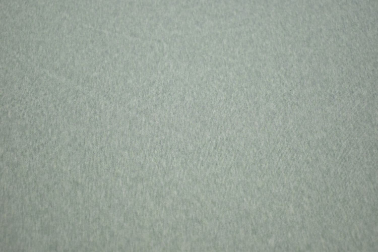 Трикотаж серо-зеленый меланж W-128076