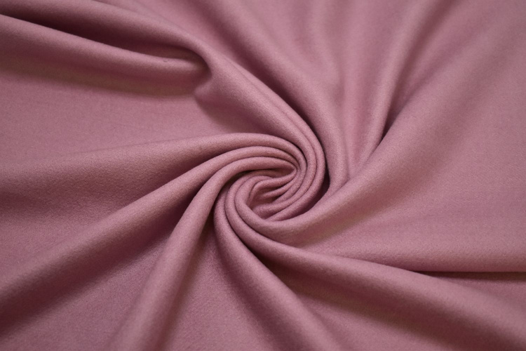 Пальтовая розовая ткань W-127346