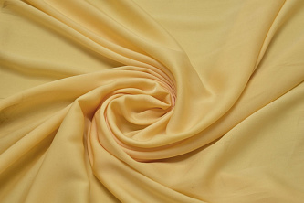 Плательная желтая ткань W-127192