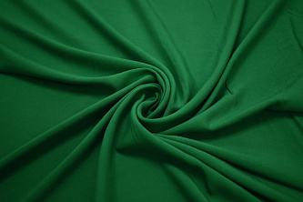 Штапель зеленого цвета W-125928