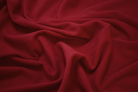 Пальтовая красная ткань W-130192
