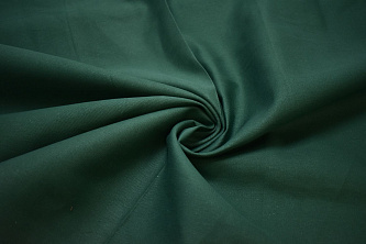 Костюмная зеленая ткань W-125978