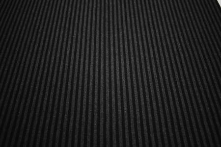 Трикотаж джерси серый черный полоска W-131759