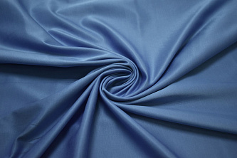 Костюмная голубая ткань W-133068