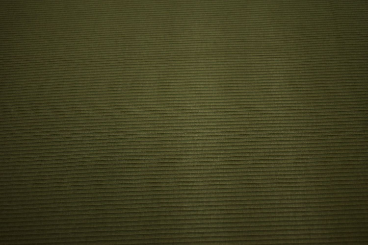Трикотаж лапша цвета хаки W-130609