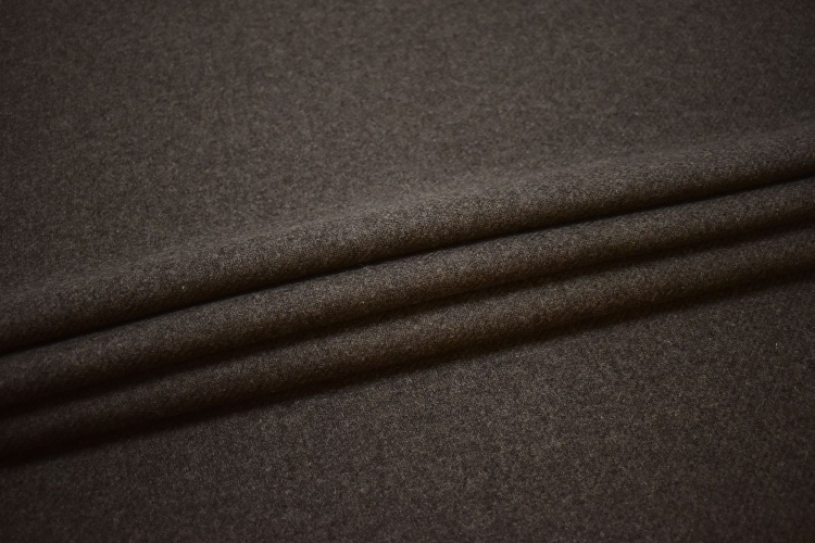Пальтовая коричневая ткань W-131110