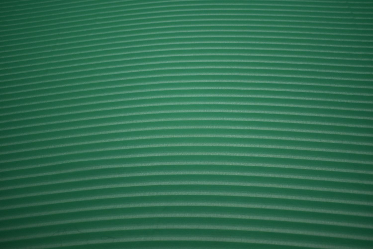 Шифон зеленый полоска W-126262