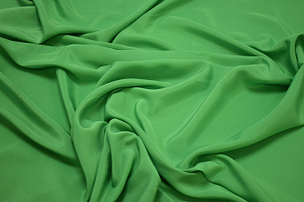Плательная зеленая ткань W-127852
