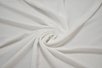 Плательная белая ткань W-131479